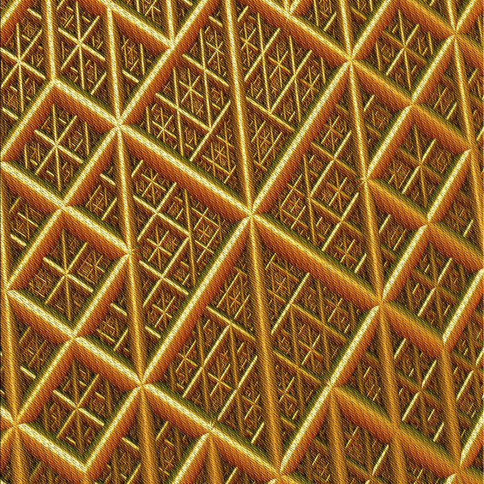 Patterned Yellow Rug, pat1660yw
