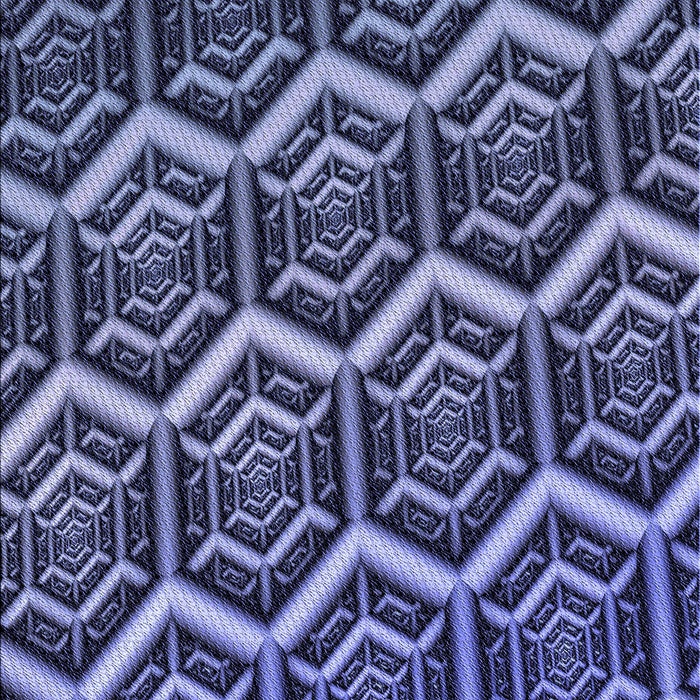 Patterned Blue Rug, pat1662blu