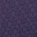 Round Patterned Deep Periwinkle Purple Rug, pat1663blu