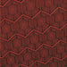 Round Patterned Crimson Red Rug, pat1663brn
