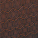 Round Patterned Coffee Brown Rug, pat1663lblu