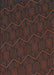 Patterned Coffee Brown Rug, pat1663lblu