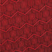 Round Patterned Tomato Red Rug, pat1663rd