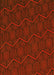 Patterned Tomato Red Rug, pat1663yw