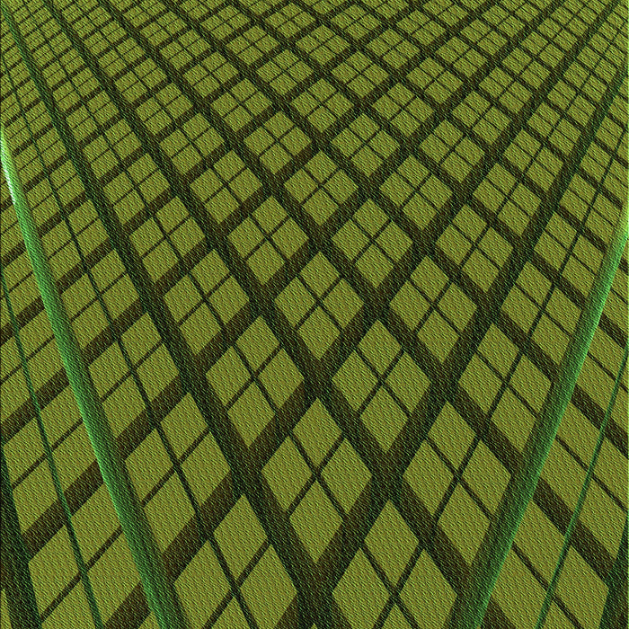 Patterned Dark Forest Green Rug, pat1664grn