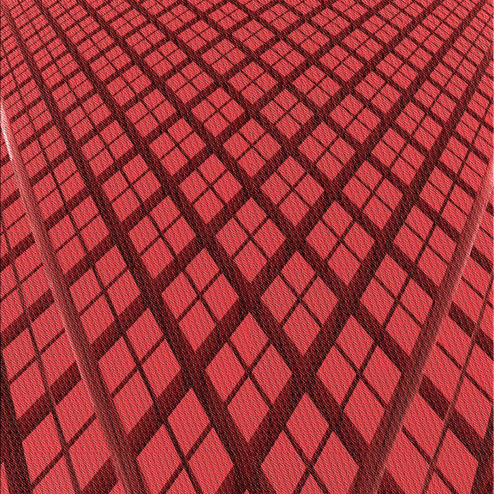 Patterned Red Rug, pat1664rd