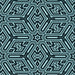 Round Machine Washable Transitional Deep Teal Green Rug, wshpat1665lblu