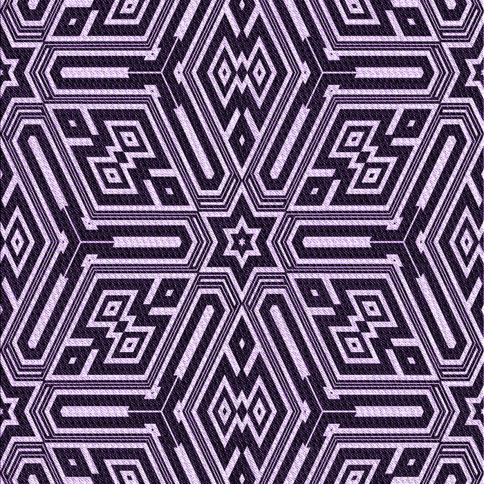 Patterned Bright Lilac Purple Rug, pat1665pur