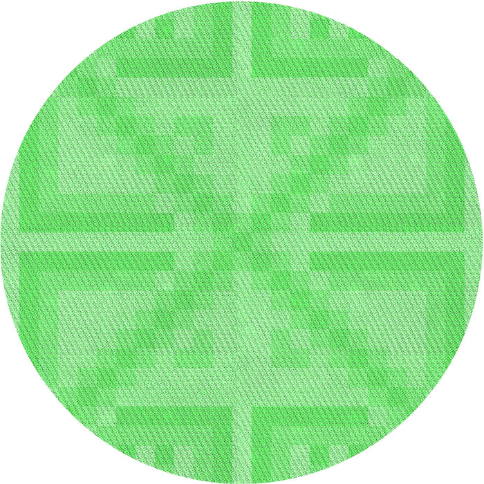 Square Machine Washable Transitional Neon Green Rug in a Living Room, wshpat1666grn