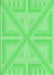 Patterned Neon Green Rug, pat1666grn