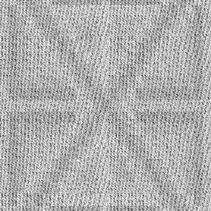 Patterned Platinum Silver Gray Rug, pat1666gry