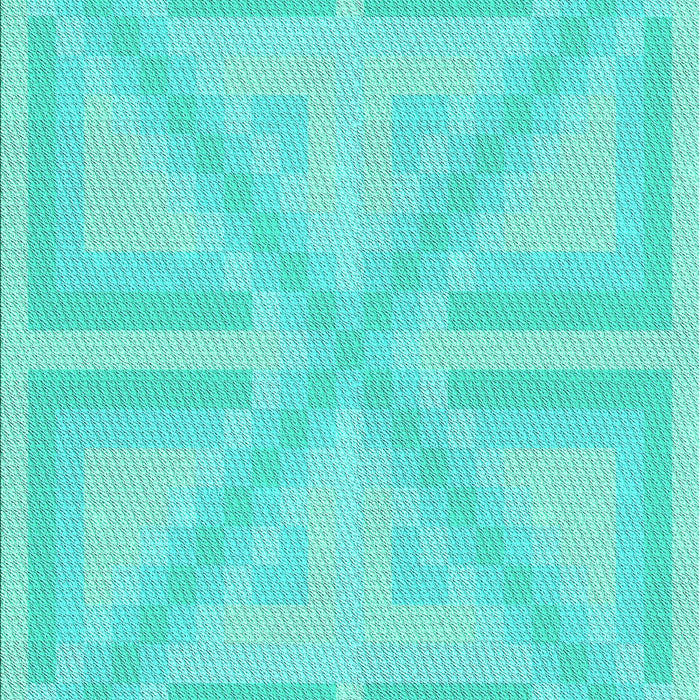 Machine Washable Transitional Dark Turquoise Green Rug, wshpat1666lblu