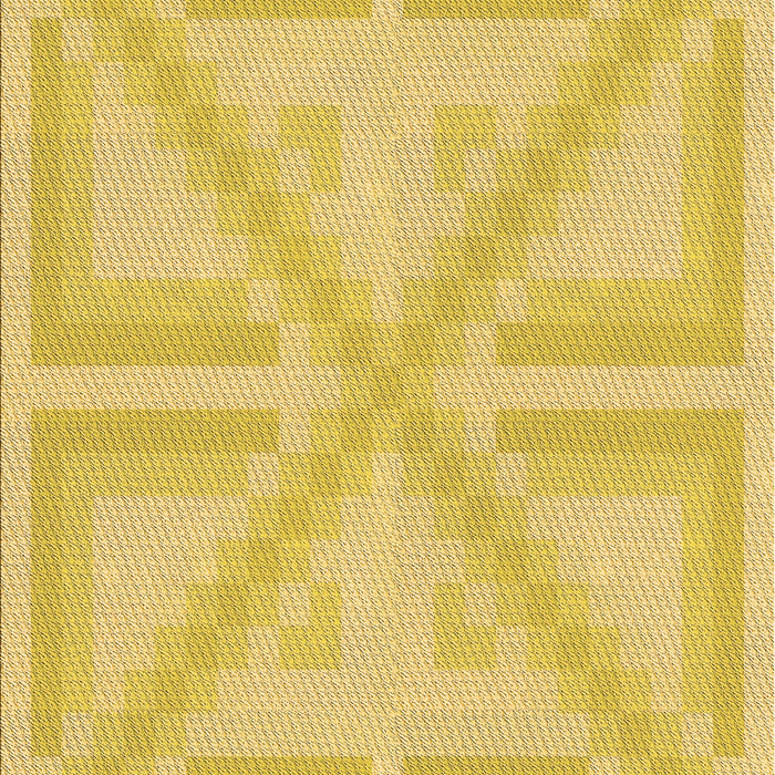 Patterned Bold Yellow Rug, pat1666org