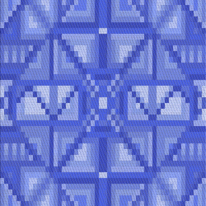 Patterned Sky Blue Rug, pat1667blu