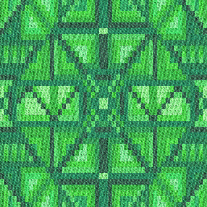 Patterned Neon Green Rug, pat1667grn