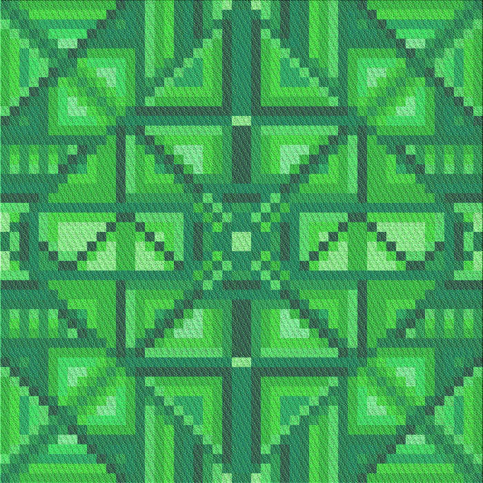 Round Machine Washable Transitional Neon Green Rug, wshpat1667grn