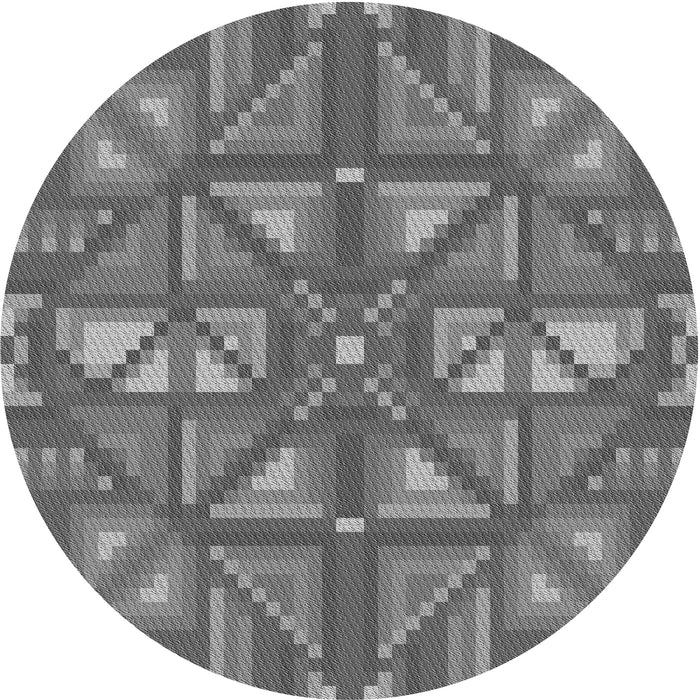 Square Machine Washable Transitional Grey Gray Rug in a Living Room, wshpat1667gry