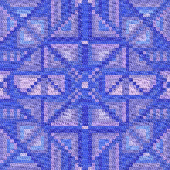 Round Machine Washable Transitional Purple Mimosa Purple Rug, wshpat1667pur