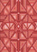 Patterned Red Rug, pat1667rd