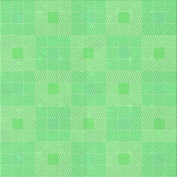 Round Patterned Green Rug, pat1668grn