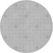 Square Patterned Gray Rug, pat1668gry