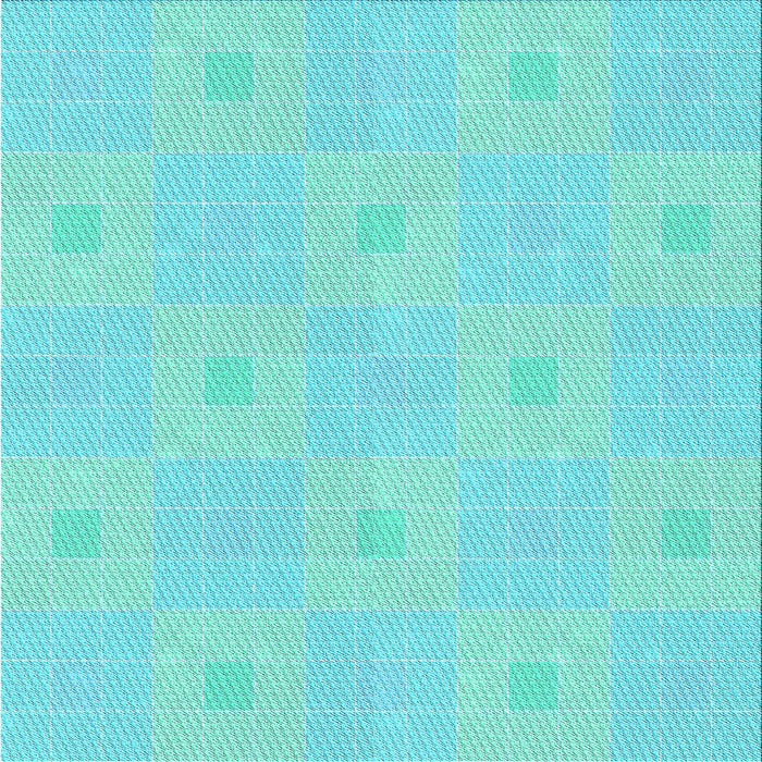 Round Machine Washable Transitional Bright Turquoise Blue Rug, wshpat1668lblu