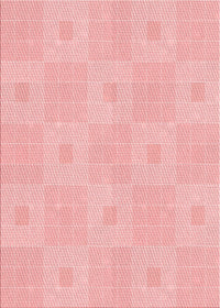 Machine Washable Transitional Pastel Red Pink Rug, wshpat1668rd