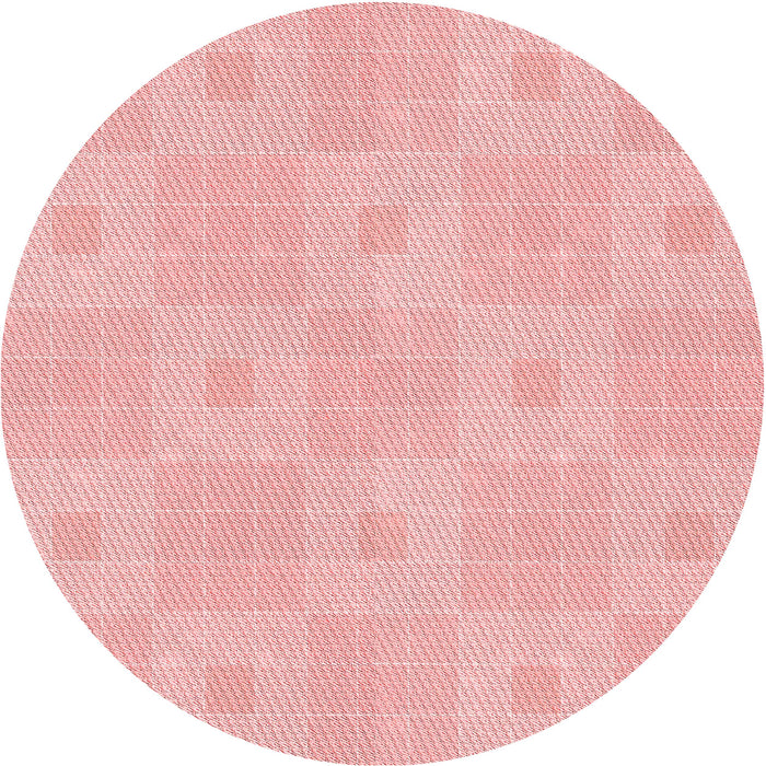 Square Machine Washable Transitional Pastel Red Pink Rug in a Living Room, wshpat1668rd