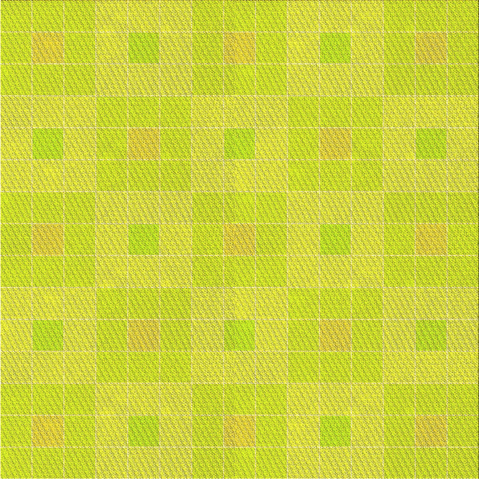 Round Patterned Neon Yellow Green Rug, pat1668yw