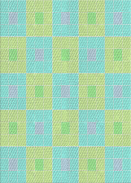 Machine Washable Transitional Green Rug, wshpat1668