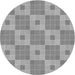 Square Machine Washable Transitional Cloud Gray Rug in a Living Room, wshpat1669gry