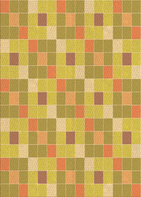 Machine Washable Transitional Bright Gold Yellow Rug, wshpat1669org