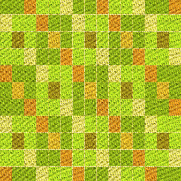 Machine Washable Transitional Green Rug, wshpat1669yw