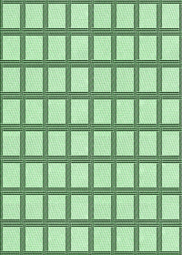 Machine Washable Transitional Mint Green Rug, wshpat1670grn