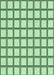 Machine Washable Transitional Mint Green Rug, wshpat1670grn