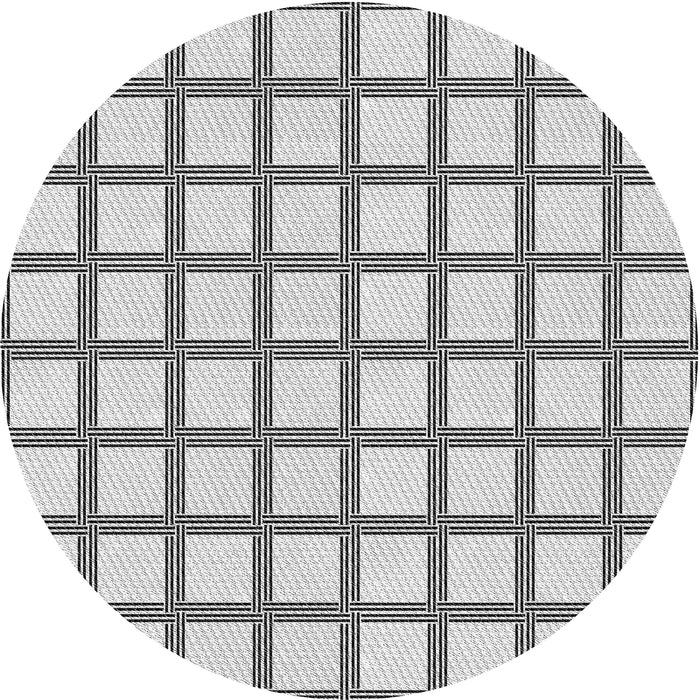 Square Machine Washable Transitional Platinum Gray Rug in a Living Room, wshpat1670gry
