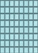 Machine Washable Transitional Deep-Sea Green Rug, wshpat1670lblu