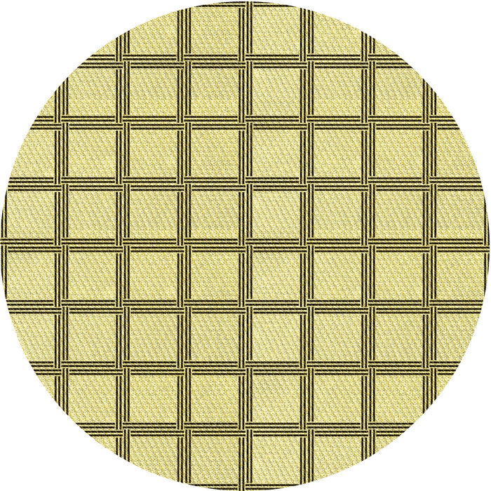 Square Machine Washable Transitional Harvest Gold Rug in a Living Room, wshpat1670yw