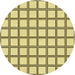 Square Machine Washable Transitional Harvest Gold Rug in a Living Room, wshpat1670yw