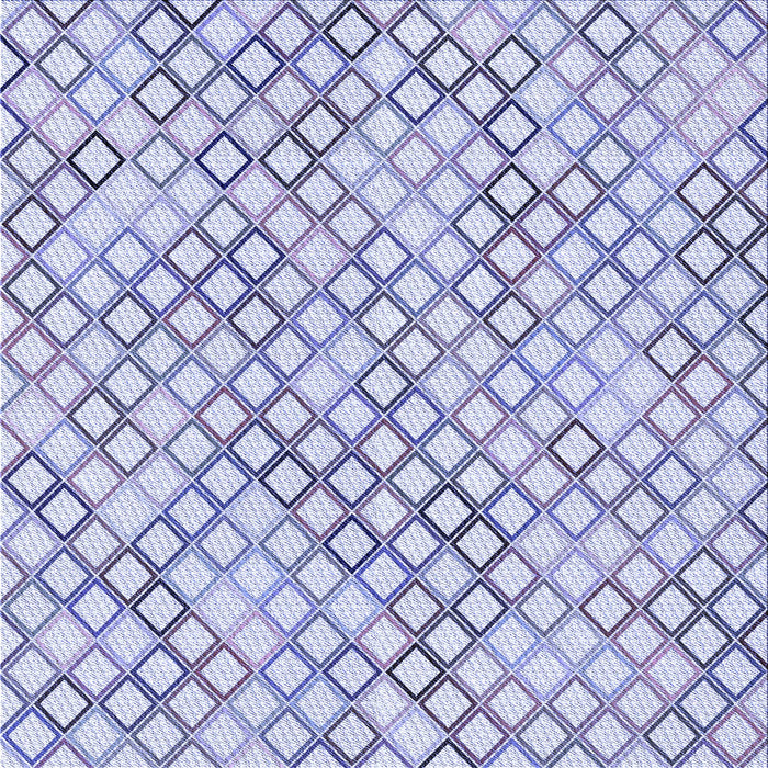 Round Machine Washable Transitional Lavender Blue Rug, wshpat1672blu