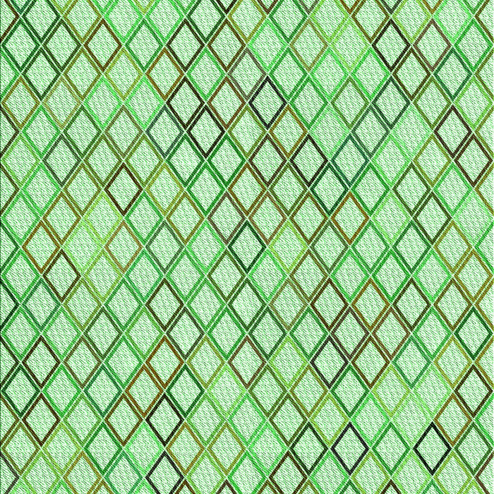 Patterned Green Rug, pat1672grn