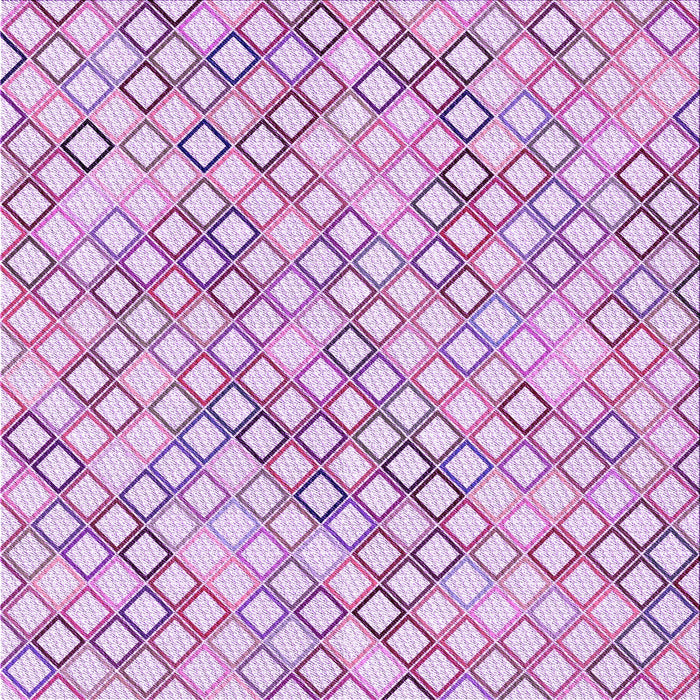 Round Patterned Medium Orchid Purple Rug, pat1672pur
