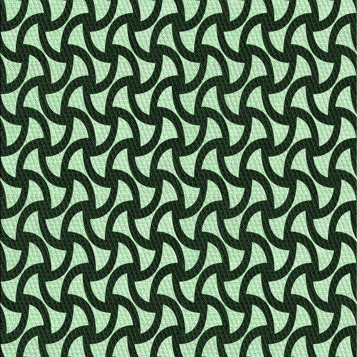 Patterned Pastel Green Rug, pat1673grn