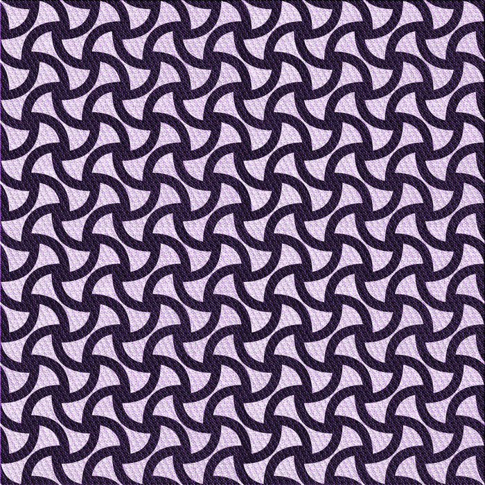 Round Patterned Blush Pink Rug, pat1673pur