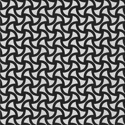 Square Patterned Silver Gray Novelty Rug, pat1673