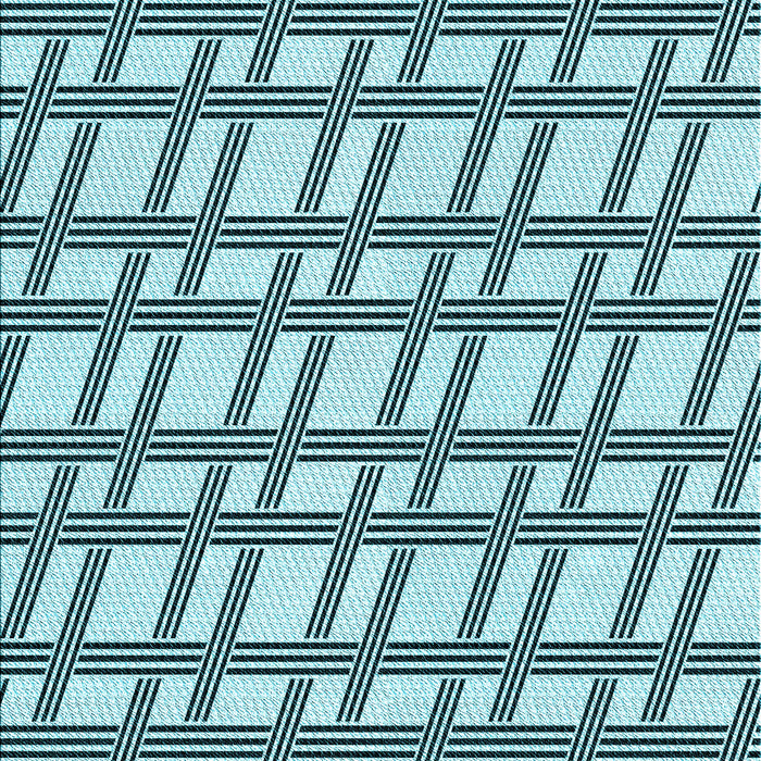 Patterned Electric Blue Rug, pat1674lblu