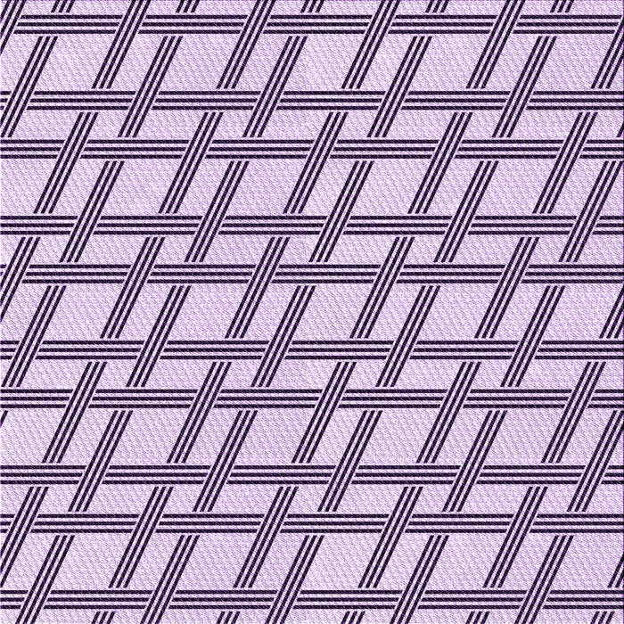 Round Patterned Purple Rug, pat1674pur