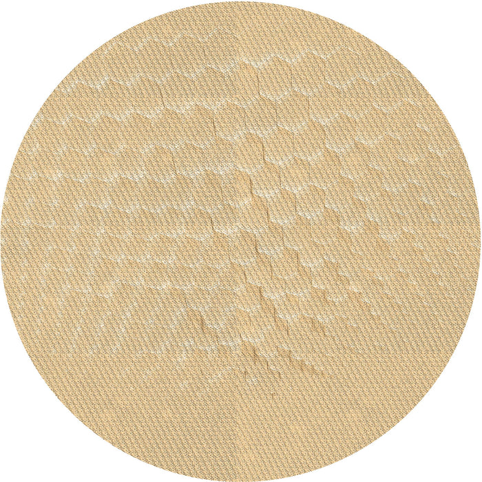 Square Patterned Metallic Gold Rug, pat1675brn