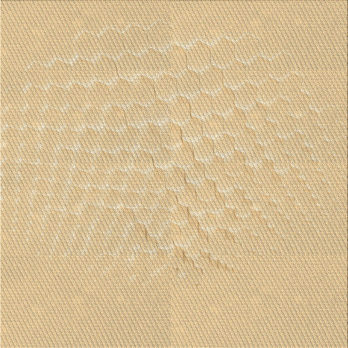 Round Patterned Metallic Gold Rug, pat1675brn