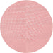 Square Patterned Pastel Red Pink Rug, pat1675rd